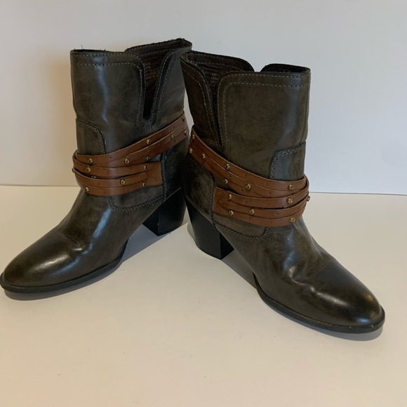 Brown Ankle Boots - Picture 3 of 6